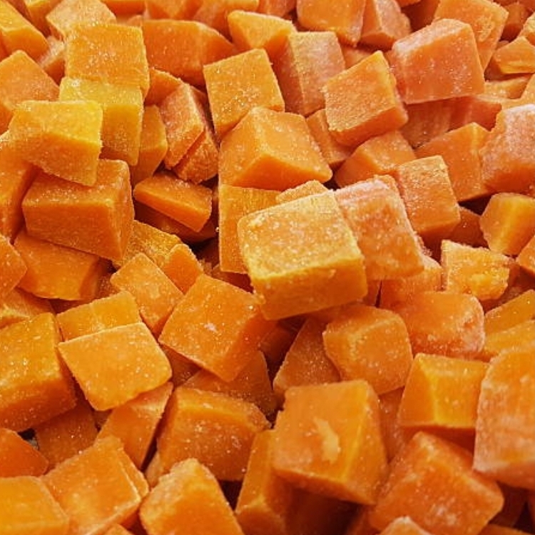 Cenouras congeladas | Sanu Foods