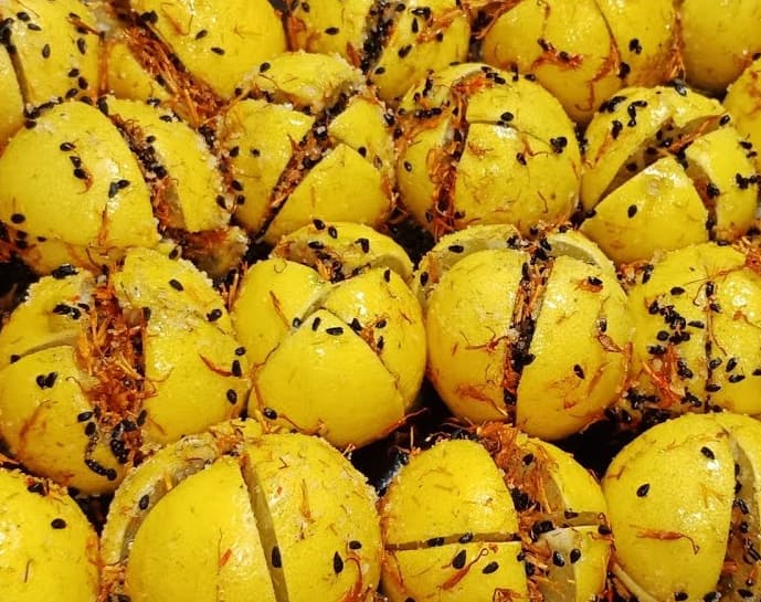 Limão em conserva com mistura | Sanu Foods
